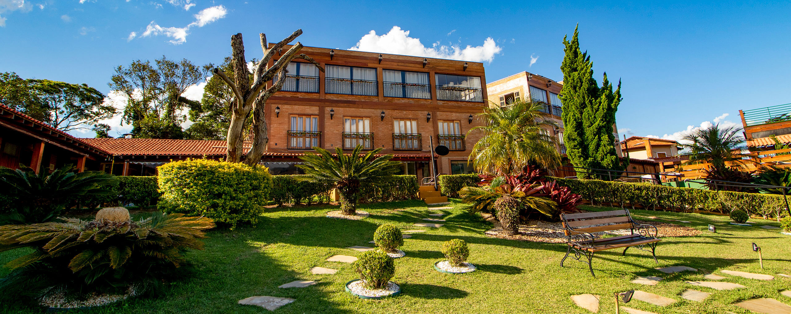 Fachada do Chalé